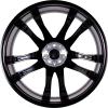 AMG 5 Double Spoke [167-23] Gloss Back with High Sheen Wheel Img 2