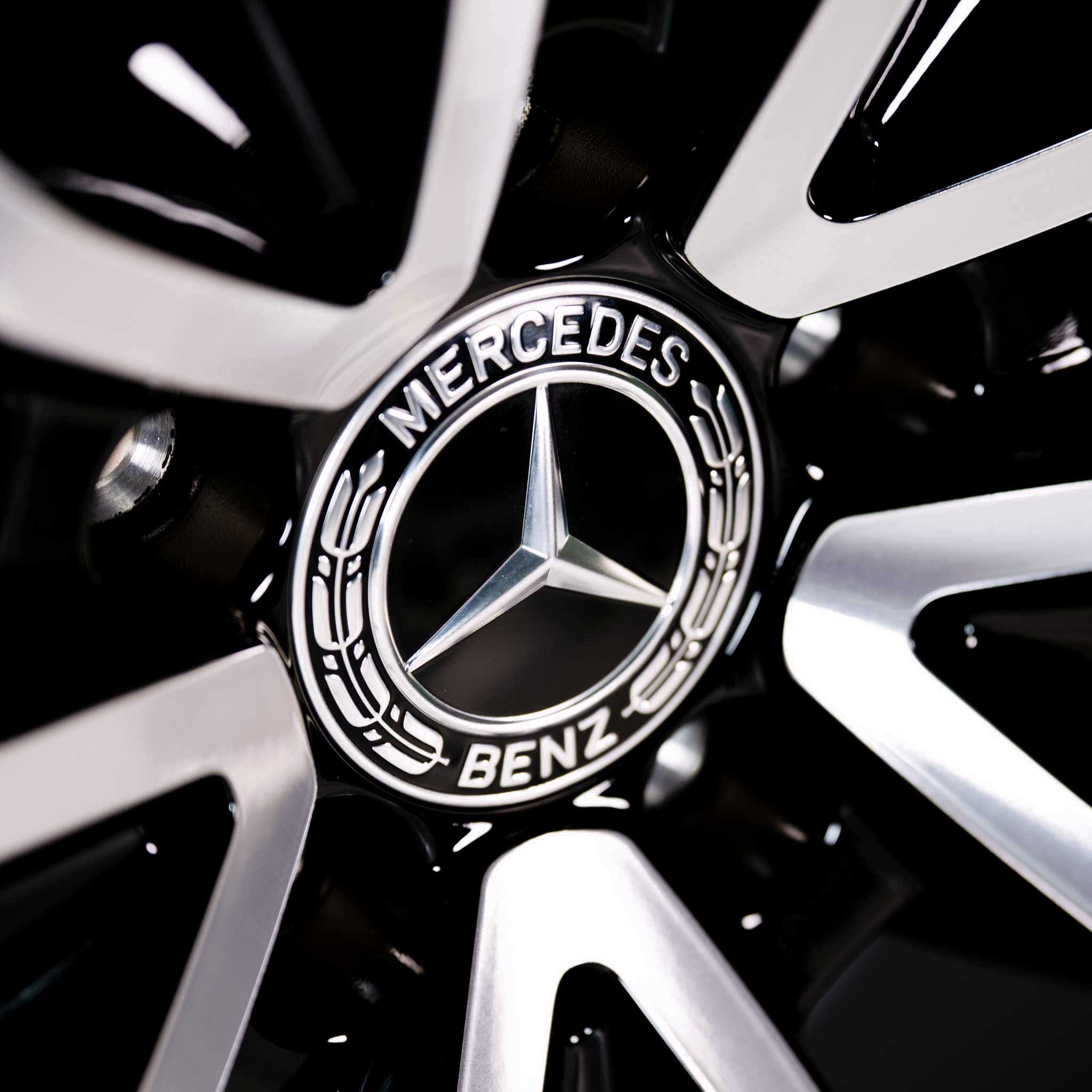 AMG 5 Double Spoke [167-23] Gloss Back with High Sheen Alloy Wheel Product Image #3