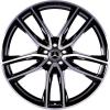AMG 5 Double Spoke [167-23] Gloss Back with High Sheen Wheel Img 1
