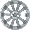 Mercedes 10 Spoke [205-19] Himalaya Grey with High Sheen Wheel Img 3