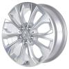 Mercedes 5 Double Spoke [205-17] Vanadium Silver Wheel Img 2
