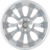 Mercedes 5 Double Spoke [205-17] Vanadium Silver Wheel Img 3
