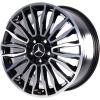 Mercedes 10 Twin Spoke [212-18] Gloss Black with High Sheen Wheel Img 2