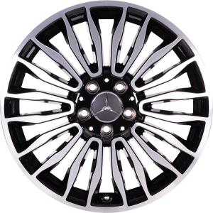18" Mercedes 10 Twin Spoke [212-18] Gloss Black with High Sheen alloy wheel