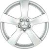 Mercedes 5 Spoke [212-18] Titanium Silver Wheel Img 1
