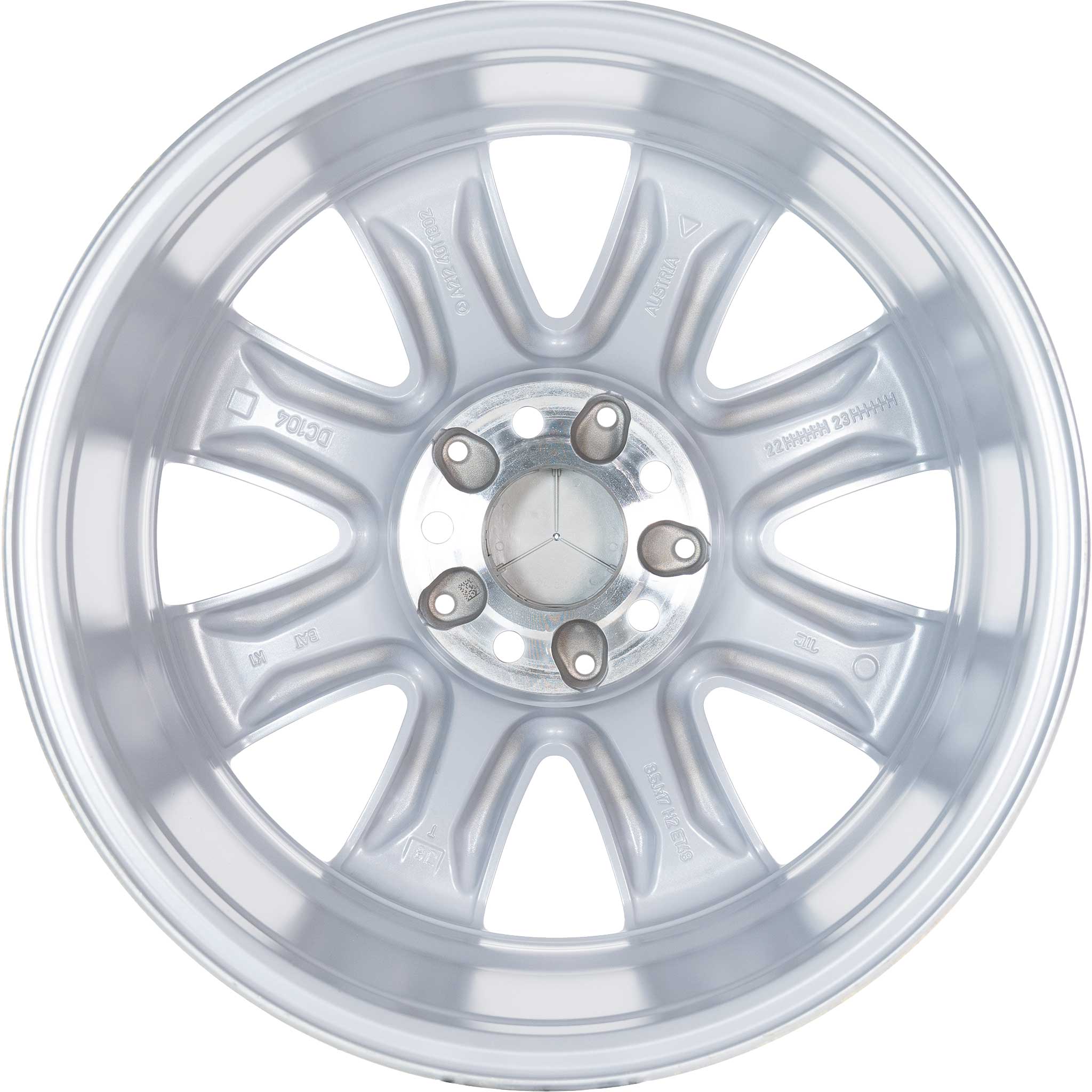 Mercedes Haidea [212-17] Sterling Silver Alloy Wheel Product Image #3