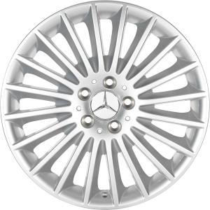 Mercedes Multispoke [212-17] Vanadium Silver Alloy Wheel for Mercedes E-Class W212 - Sizes 17in