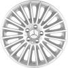 Mercedes Multispoke [212-16] Vanadium Silver Wheel Img 1