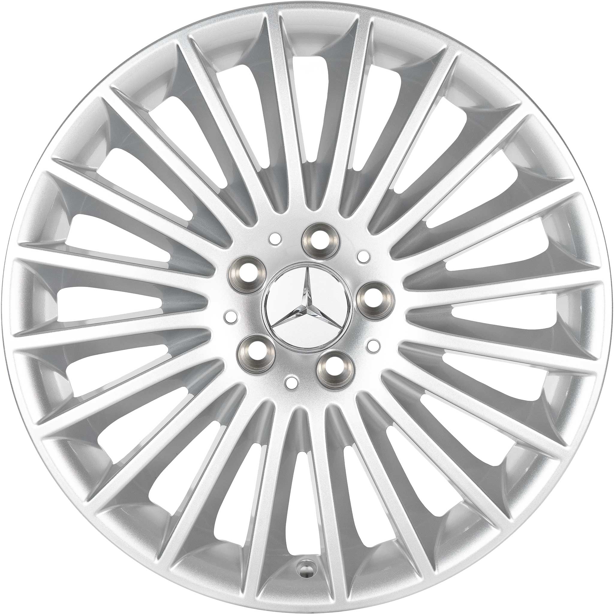 Mercedes Multispoke [212-18] Vanadium Silver Alloy Wheel Product Image #1