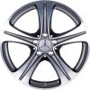 Mercedes 5 Spoke [213-17] Tremolite Metallic with High Sheen Wheel Img 1