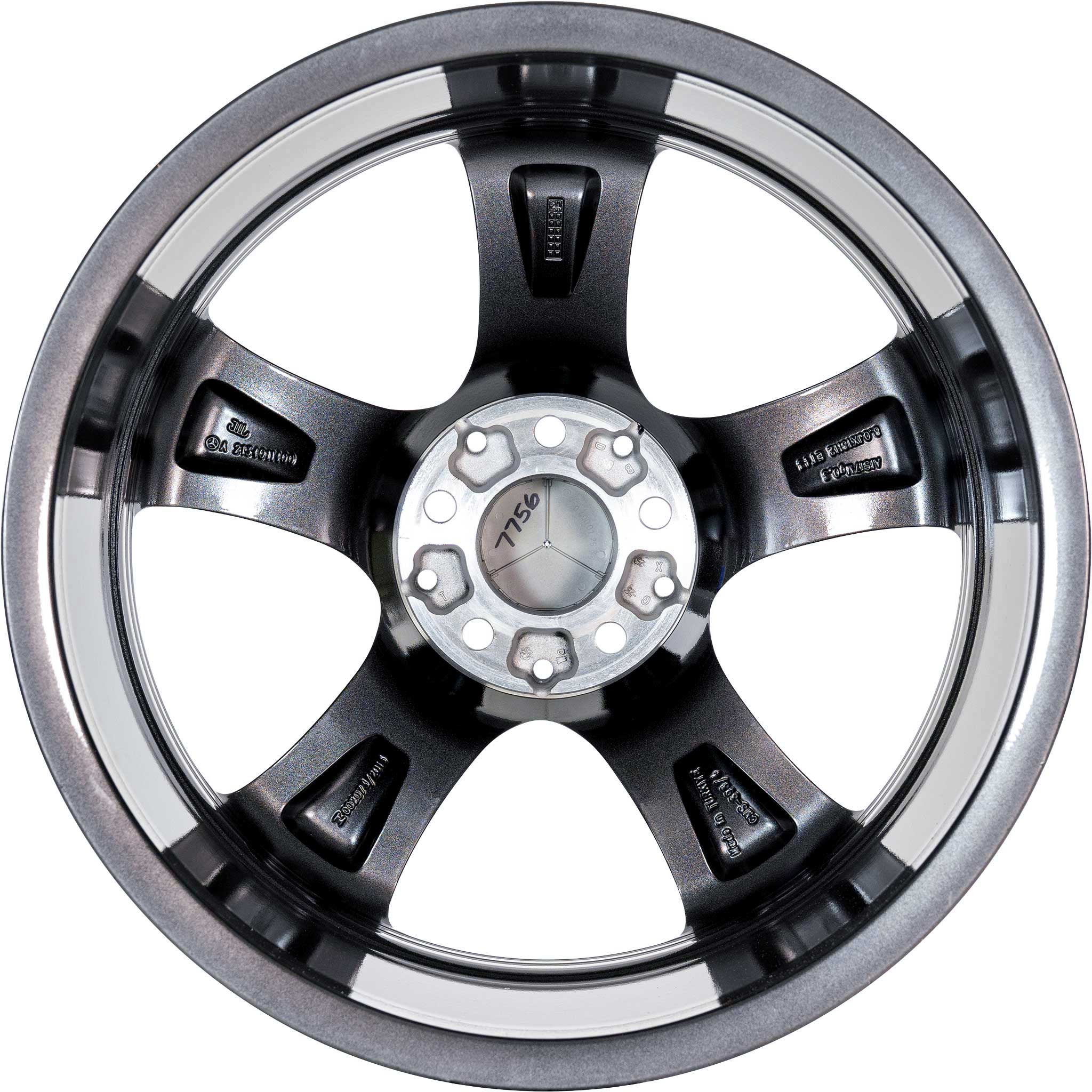 Mercedes 5 Spoke [213-18] Tremolite Metallic with High Sheen Alloy Wheel Product Image #3