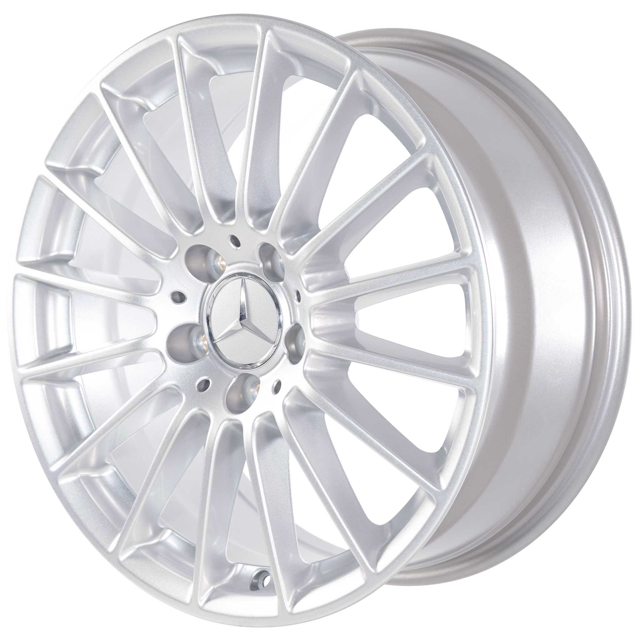 Mercedes Multispoke [213-18] Vanadium Silver Alloy Wheel Product Image #2