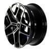Mercedes 5 Y Spoke [214-18] Gloss Back with High Sheen Wheel Img 2