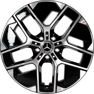 18" Mercedes 5 Y Spoke [214-18] Gloss Back with High Sheen alloy wheel