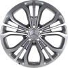 Mercedes 5 Triple Spoke [217-19] Himalaya Grey with High Sheen Wheel Img 1