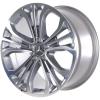 Mercedes 5 Triple Spoke [217-19] Himalaya Grey with High Sheen Wheel Img 2