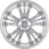 Mercedes 5 Triple Spoke [217-19] Himalaya Grey with High Sheen Wheel Img 3