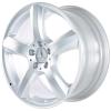 Mercedes 5 Spoke [218-18] Titanium Silver Wheel Img 2