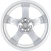 Mercedes 5 Spoke [218-18] Titanium Silver Wheel Img 3