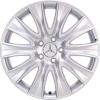Mercedes 10 Spoke [222-18] Vanadium Silver Wheel Img 1