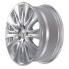 Mercedes 10 Spoke [222-18] Vanadium Silver Wheel Img 2