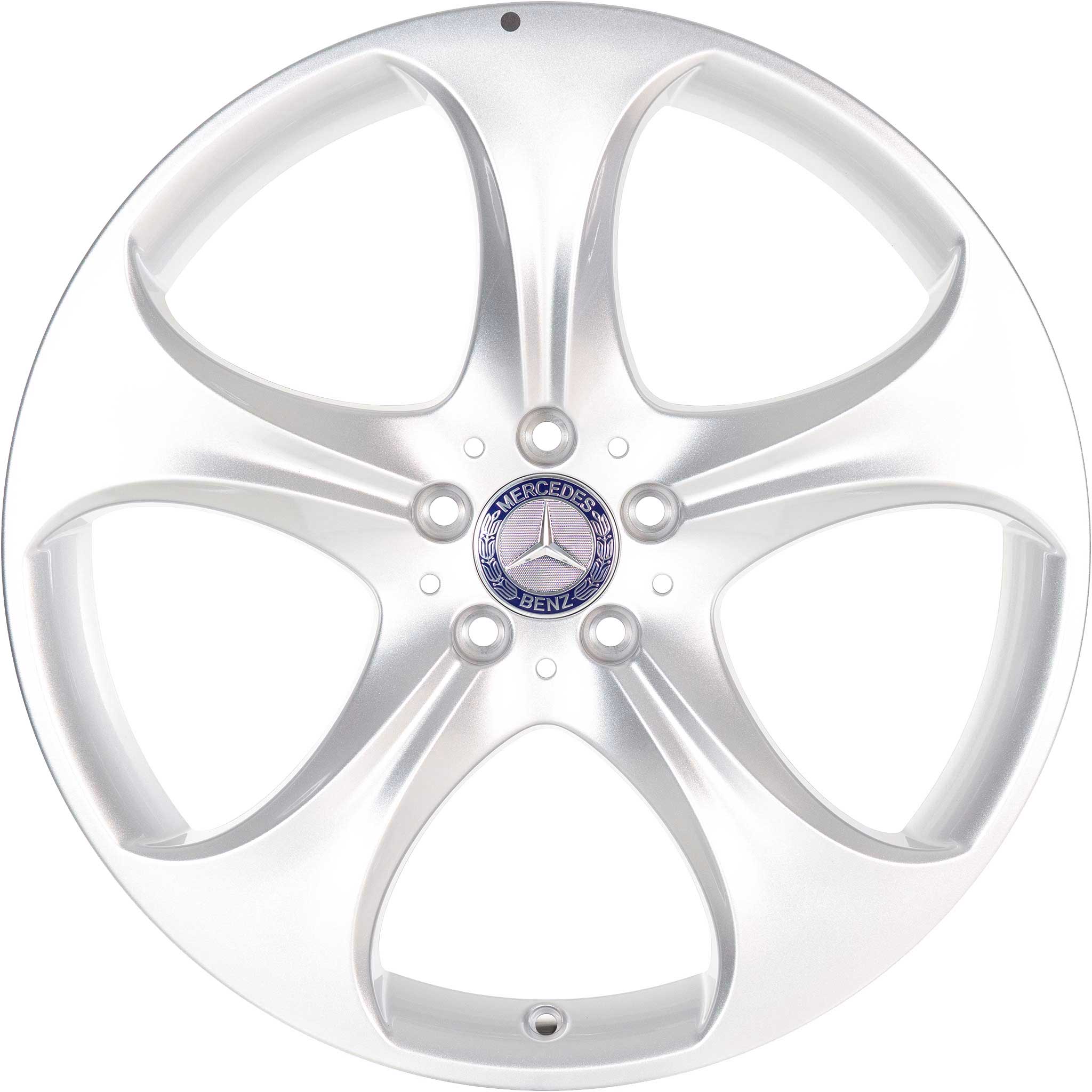 Mercedes 5 Spoke [222-20] Vanadium Silver Alloy Wheel Product Image #1