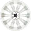Mercedes 10 Spoke [222-20] Palladium Silver with High Sheen Wheel Img 3