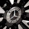 Mercedes 10 Double Spoke [223-19] Gloss Back with High Sheen Wheel Img 4
