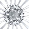 Mercedes Multispoke [231-19] Palladium Silver with High Sheen Wheel Img 4