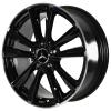 Mercedes 5 Twin Spoke [246-18] Gloss Black with High Sheen Rim Edge Wheel Img 2