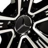 Mercedes 5 Spoke [294-20] Black and Black Detail with High Sheen Wheel Img 4