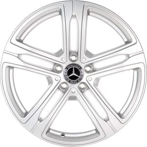 Mercedes 5 Spoke [294-19] Vanadium Silver Alloy Wheel for Mercedes EQE X294 - Sizes 19in
