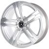 Mercedes 5 Spoke [294-19] Vanadium Silver Wheel Img 2