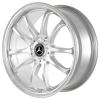 Mercedes 5 Double Spoke [295-19] Vanadium Silver Wheel Img 2