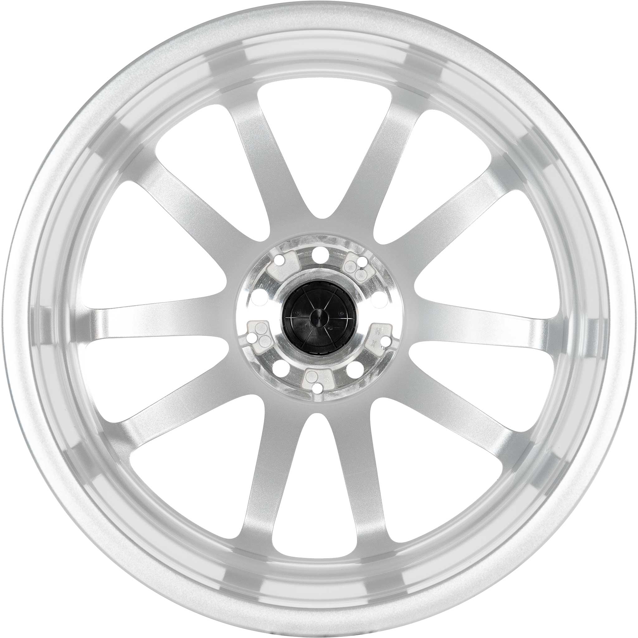Mercedes 5 Double Spoke [295-19] Vanadium Silver Alloy Wheel Product Image #3