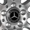 Mercedes 5 Double Spoke [295-19] Vanadium Silver Wheel Img 4