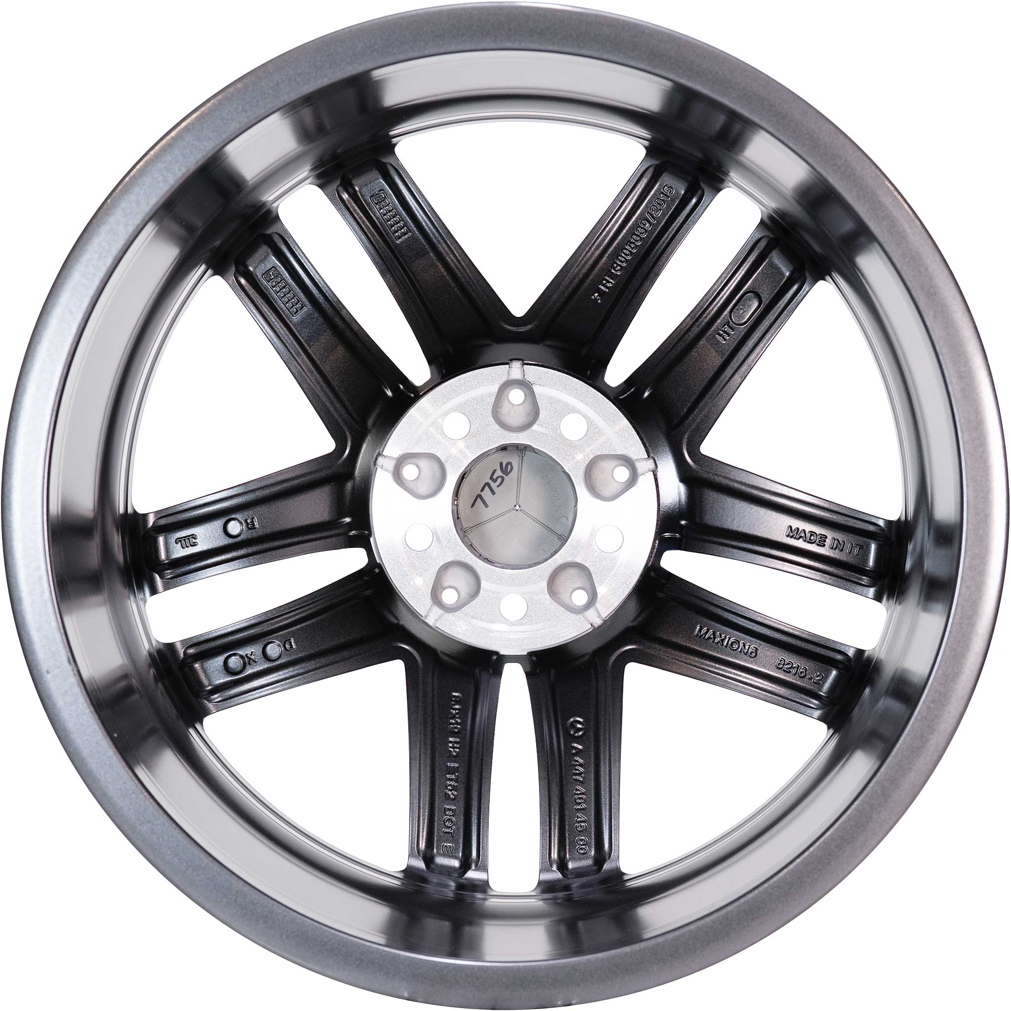 Mercedes 5 Double Spoke [447-19] Tremolite Metallic Alloy Wheel Product Image #3