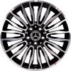 Mercedes 10 Double Spoke [447-18] Gloss Back with High Sheen Wheel Img 1