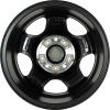 Mercedes 5 Spoke [463-16] Matt Black Wheel Img 3