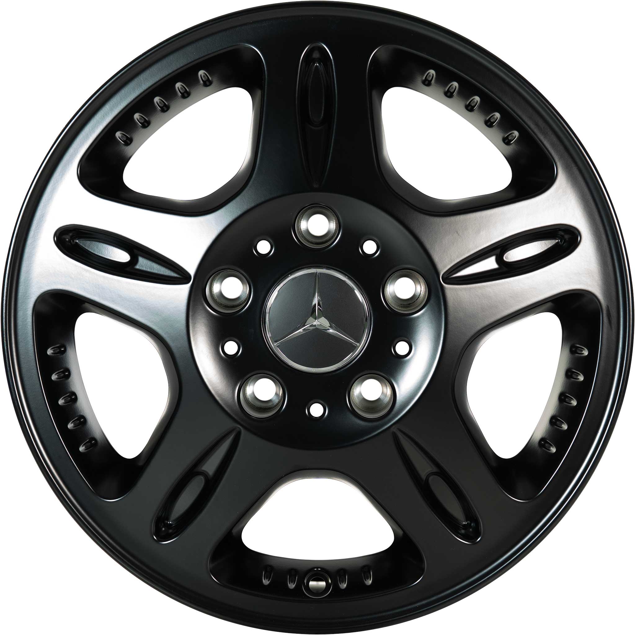 Mercedes 5 Spoke [463-16] Matt Black Alloy Wheel Product Image #1