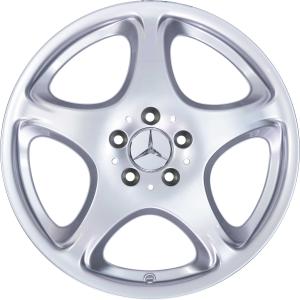 Mercedes Difda [220-18] Sterling Silver Alloy Wheel for Mercedes CL C215 - Sizes 18in