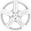 Mercedes 5 Spoke [219-18] Titanium Silver Wheel Img 1