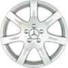 Mercedes Minelauva [211-17] Titanium Silver Wheel Img 1