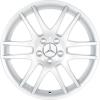 Mercedes 6 Twin Spoke [171-18] Titanium Silver Wheel Img 1