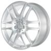 Mercedes 6 Twin Spoke [171-18] Titanium Silver Wheel Img 2