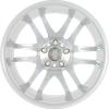 Mercedes 6 Twin Spoke [171-18] Titanium Silver Wheel Img 3