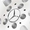 Mercedes 6 Twin Spoke [171-18] Titanium Silver Wheel Img 4