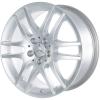 Mercedes 6 Twin Spoke [171-17] Titanium Silver Wheel Img 2