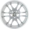 Mercedes 6 Twin Spoke [171-17] Titanium Silver Wheel Img 3