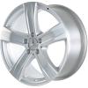 Mercedes 5 Spoke [221-18] Titanium Silver Wheel Img 2